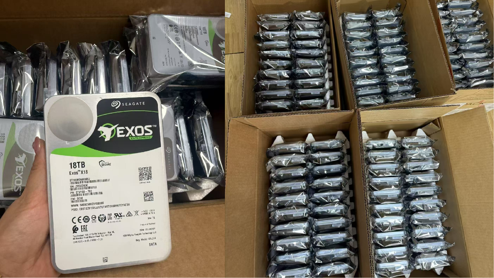 Seagate Exos ST18000NM000J 18TB